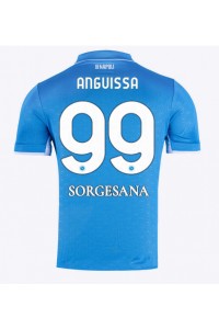 Fotbalové Dres SSC Napoli Frank Anguissa #99 Domácí Oblečení 2024-25 Krátký Rukáv